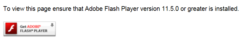 解决Flash Player提示“该版本过旧，不支持运行，请升级后使用”的问题